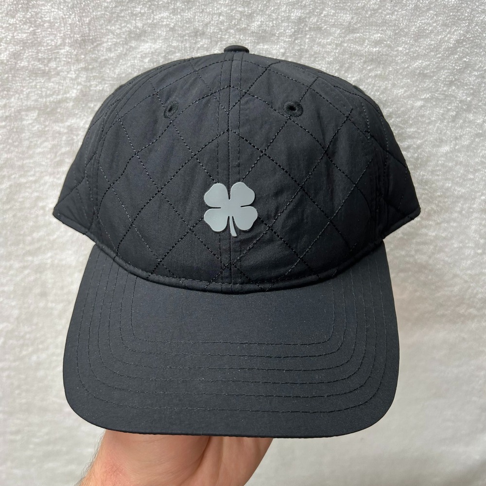 Black Clover Mens Quilted Adjustable Snapback Cap Hat